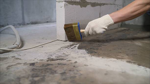 SJ Waterproofing Pros Interior Drainage System coverage map for Herndon, VA and surrounding area